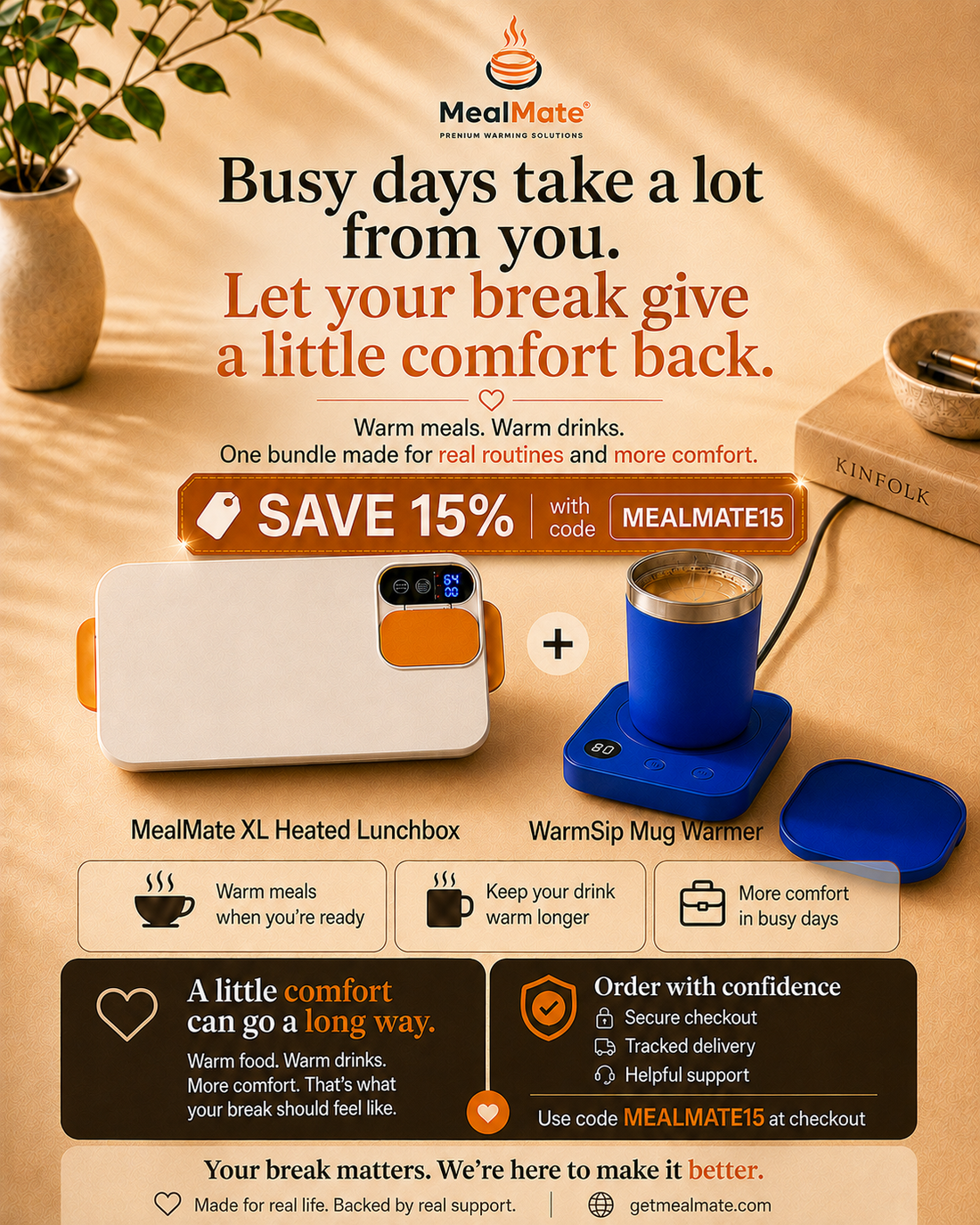 Introducing the MealMate™ Workday Comfort Kit