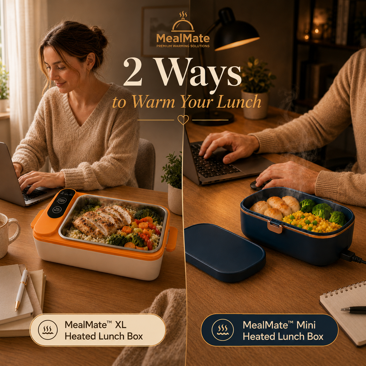 MealMate™ Heated Lunch Boxes